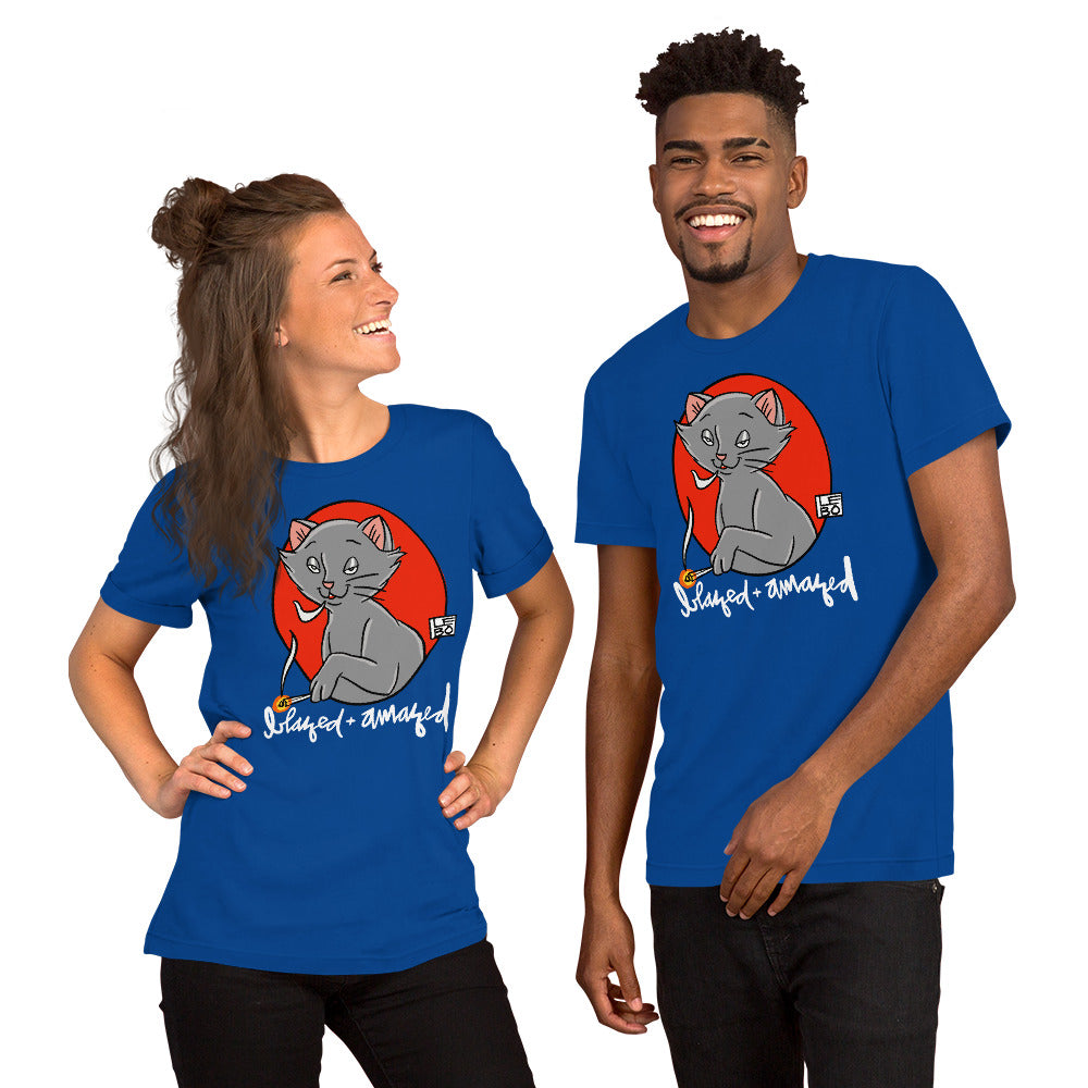 Blazed and Amazed - Lebo Short Sleeve Unisex T-Shirt